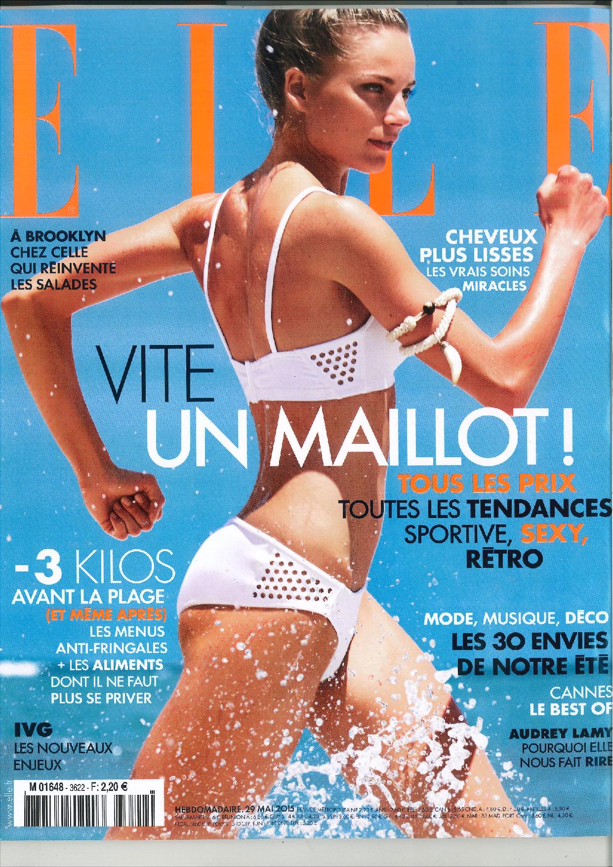 « L’odyssée du lisse », Magazine ELLE, Mai 2015